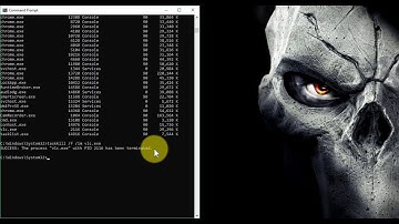 How to open and end an application through command prompt! CMD