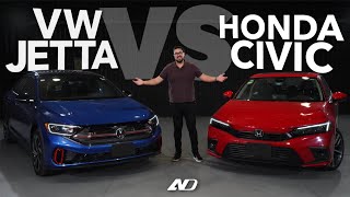 Honda Civic vs Volkswagen Jetta  ¿Cuál te da más valor por tu dinero? | Comparativa