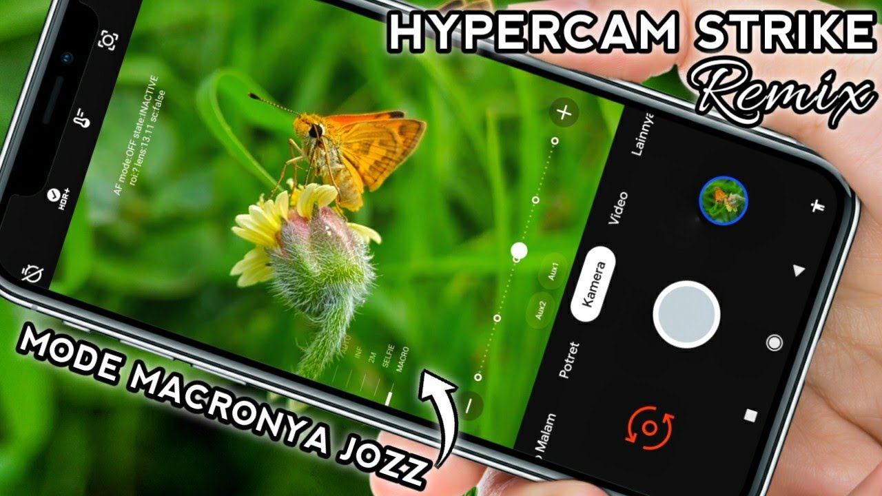 Super Jernih !! Hypercam Strike Remix V1.1, Mode Macronya Jozz | Gcam Pixel 3