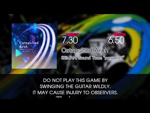 【GITADORA NEX+AGE Guitarfreaks】 Catapulted Arch EXTREME Guitar & Bass
