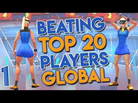 Tennis Clash Beating Top 20 Players Global Ranking [Part 1]