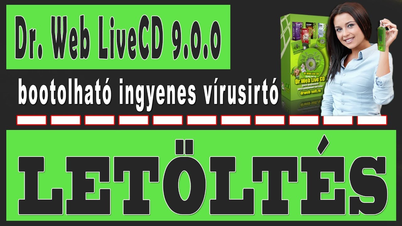 Dr. Web LiveCD 9.0.0 letöltés - Ingyenes vírusirtó program - Bootolható CD & Pendrive