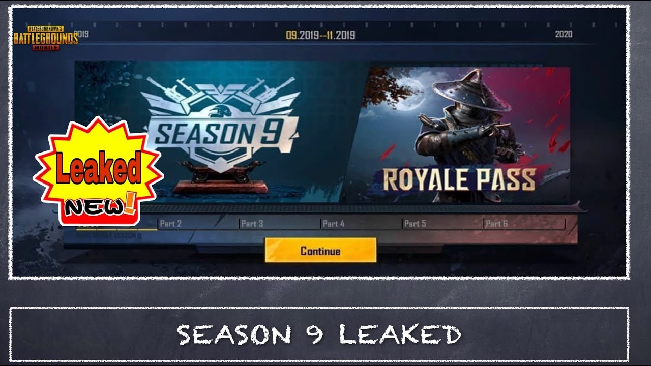 PUBG MOBILE SEASON 9 LEAKED ROYALE PASS | WARRIORS UNITE THEME |