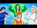 Fire, Water, Air and Earth Girls! Four Element Pranks