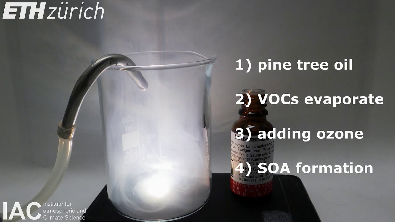 New particle formation with pine tree oil
