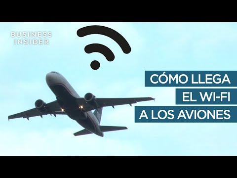 Cómo llega el Wi-Fi a los aviones