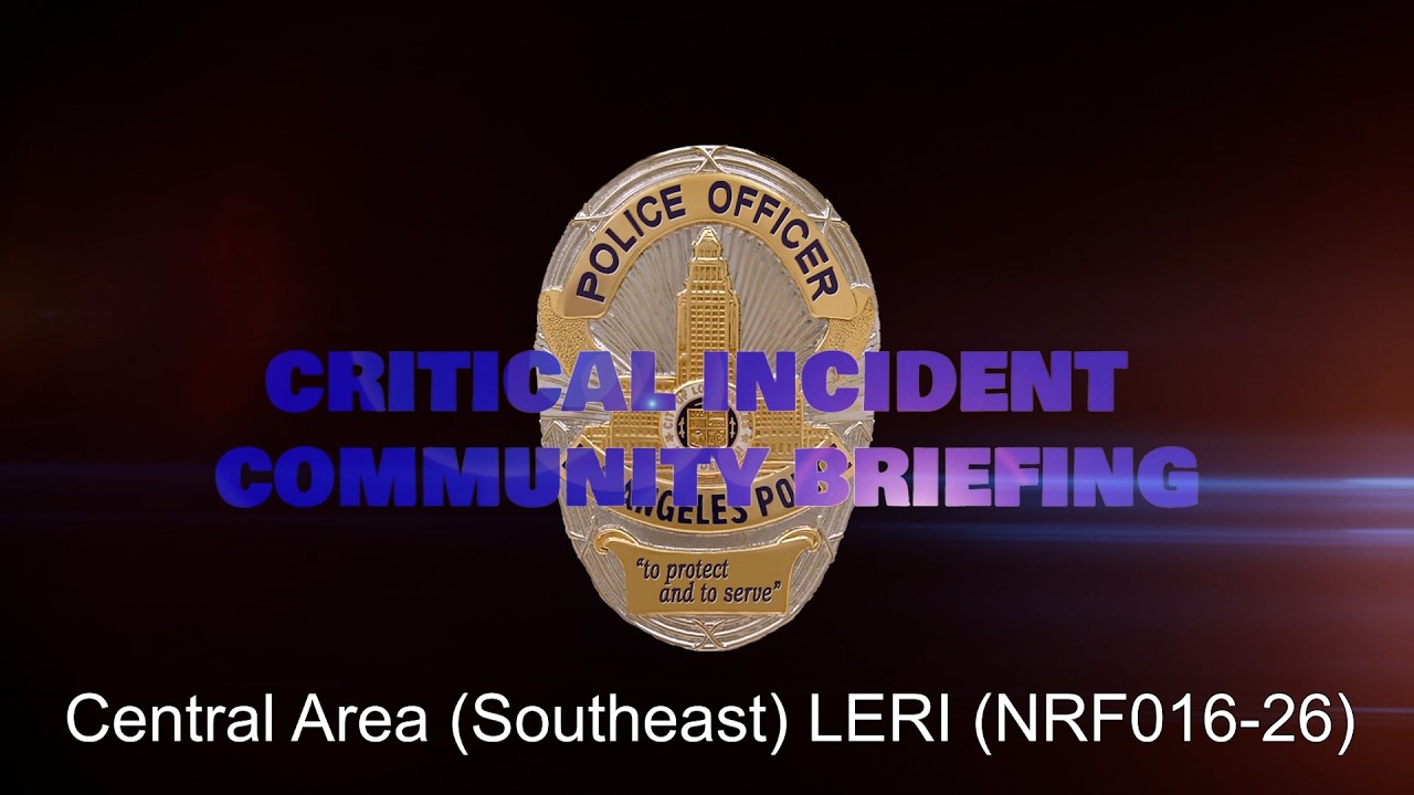 Central Area (Southeast) LERI 3/28/2026 (NRF016-26)