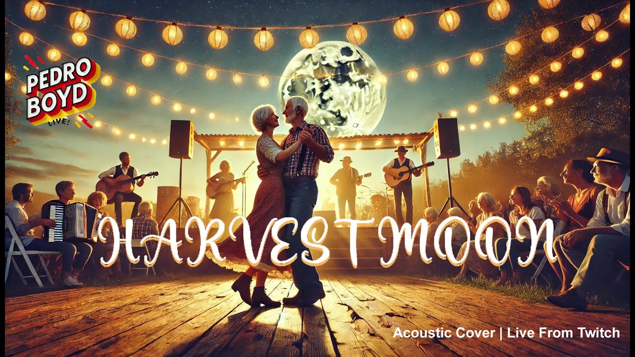 Harvest Moon (Neil Young) | Warm Acoustic Cover Live from Twitch - YouTube