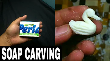 Perla soap carving cute and easy!