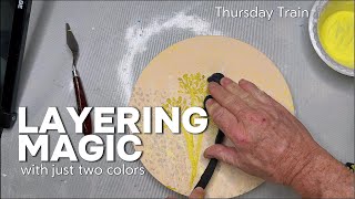 Layering Magic How to Paint Ethereal Art with only two colors
Learn how to create incredible depth and dimension in your paintings using just two colors! In this tutorial, well explore the magic of Hansa Yellow and Titan Buff Light, demonstrating how to mix them to achieve a stunning range of values and shades. Youll discover the power of layering to build up subtle shifts in color, resulting in an ethereal, multi-layered piece that seems to glow from within. Whether youre a beginner or an experienced artist, this video will unlock new possibilities for your work and show you how to create rich, luminous paintings with a limited palette.
https://youtube.com/playlist?list=PLMq4JAQqzXnGq1Xn7y2snp9eWUAGpBpII&si=tA-r6rVLGuod-R_e
Stamps: http://www.Joggles.com Layering Magic How to Paint Ethereal Art with only two colors