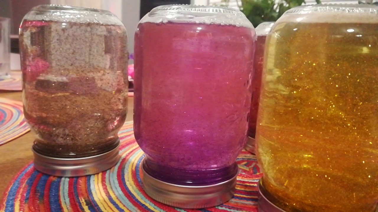 Glitter Jars! (for Mindfulness Activity) Made by Nina Angeles YouTube