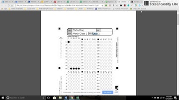 Answer Sheet Packets, Archived Classes, Editing Student Rosters in Zipgrade