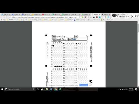 Answer Sheet Packets, Archived Classes, Editing Student Rosters in Zipgrade