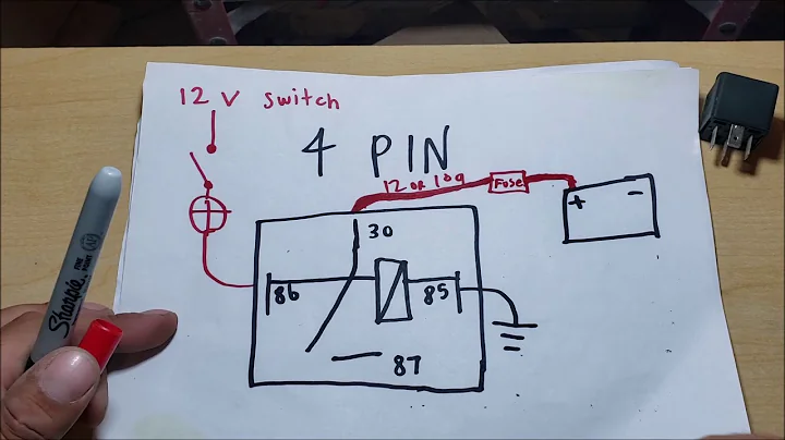 automotive 4 pin and 5 pin RELAY EXPLAINED which one?