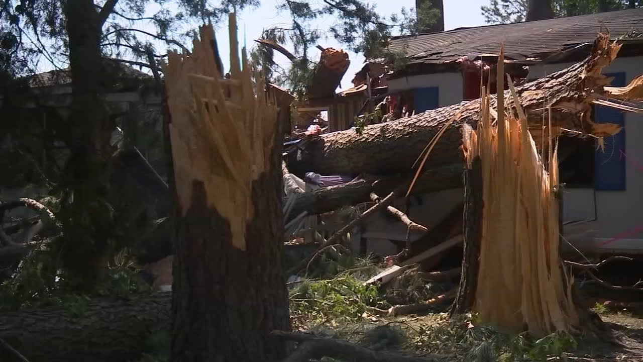 Edgecombe County picks up pieces after tornado - YouTube