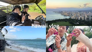 HAWAII vlog | best food in honolulu, circle island tour, kualoa ranch utv & more