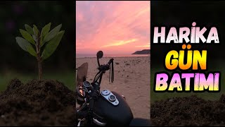 Saros Gün Batımı Harika Manzara