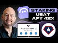 USAT Token Staking – American Stablecoin at 42% APY on Aave