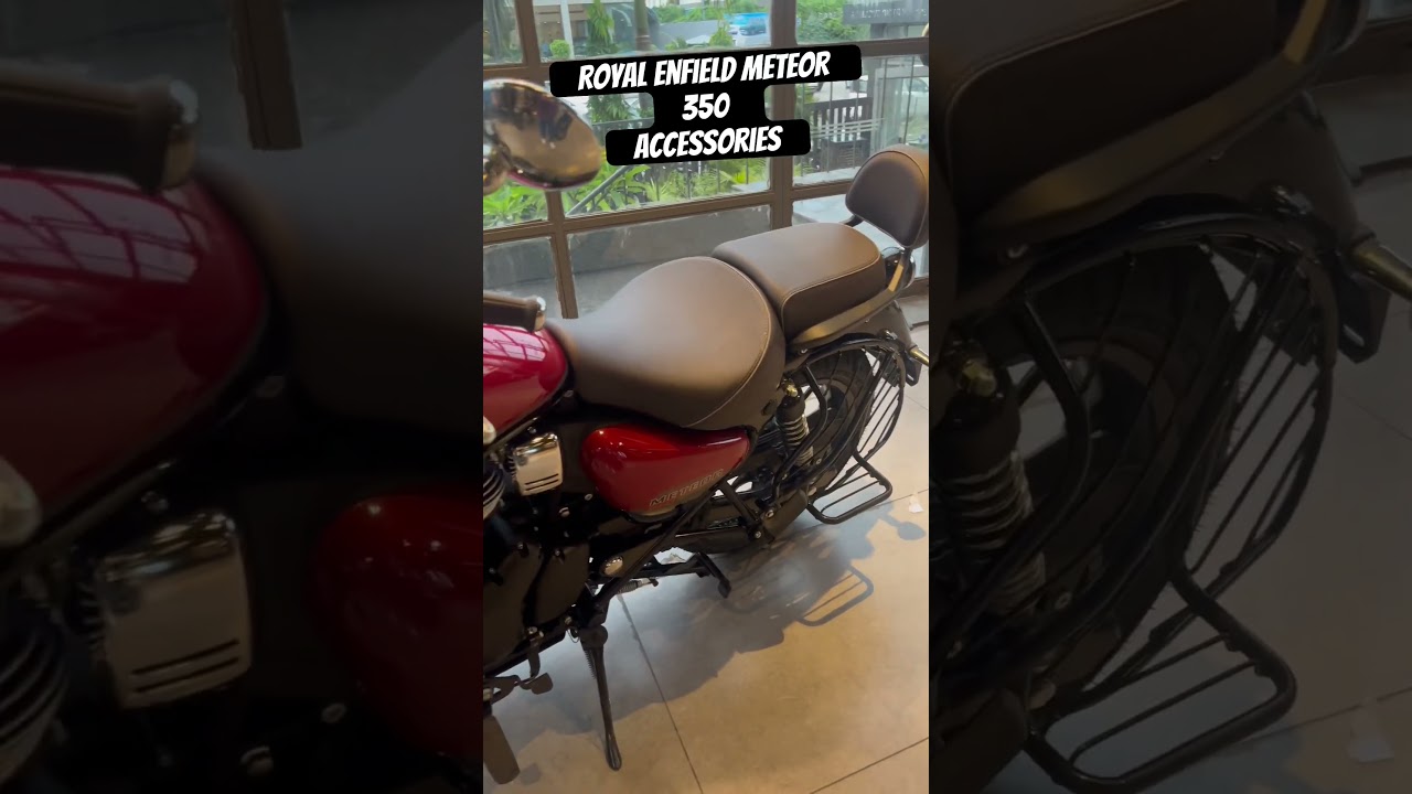 Royal Enfield Meteor 350 Original Accessories | Price 