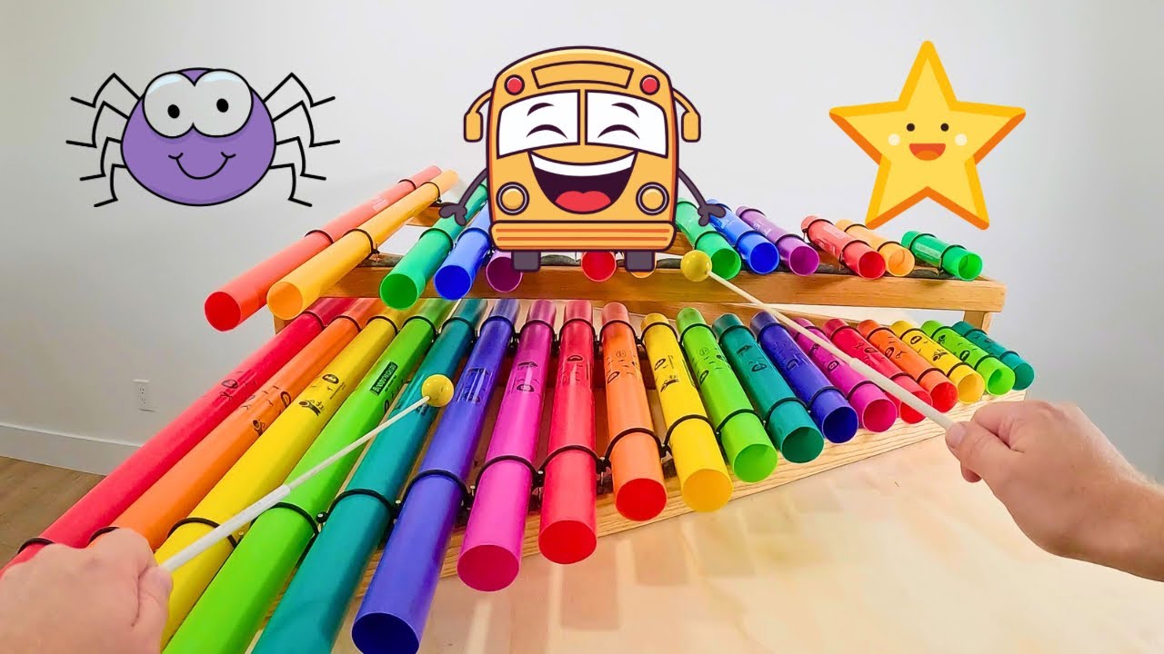 Nursery Rhymes for Kids with Cool Instruments!