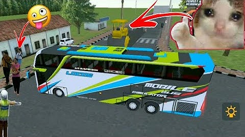 Mobile Bus Simulator Gameplay | Best Android Bus Games | Mobile Bus Simulator New Route Gameplay