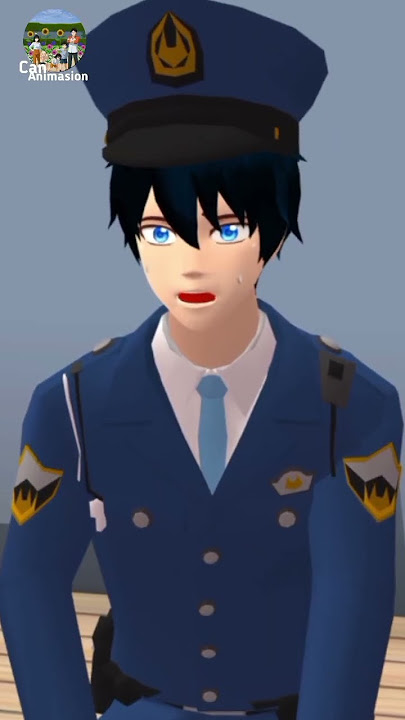 Zombi Licik Berhasil Menipu Polisi || Ib? Cek Saund #sakuraschoolsimulator #shorts