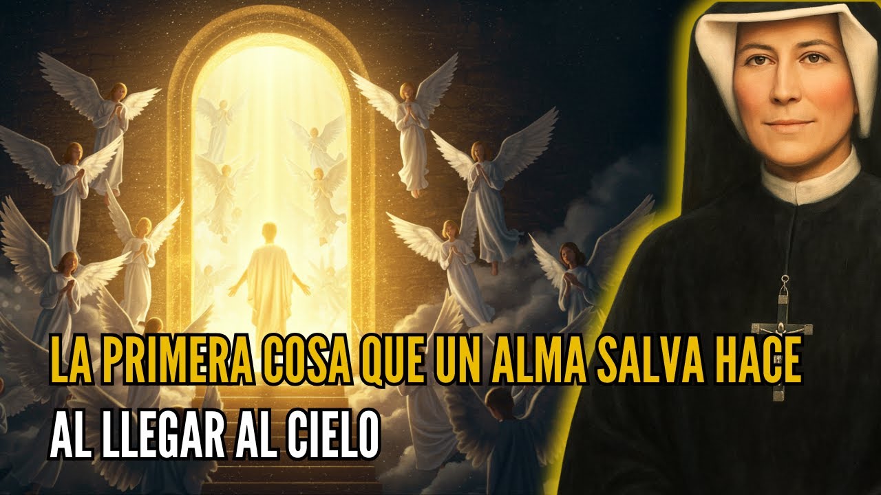 Santa Faustina revela: lo primero que hace un alma salva al llegar al cielo – no es lo que imaginas