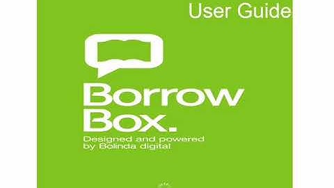 Borrowbox User Guide