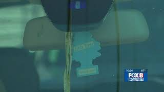 Victim shoots back as thief takes off with her car