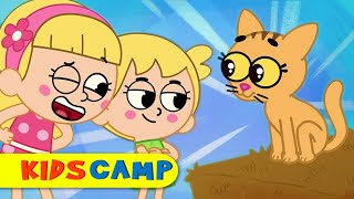 kitty cat kitty cat where have you been kidscamp nursery rhymes and kids songs