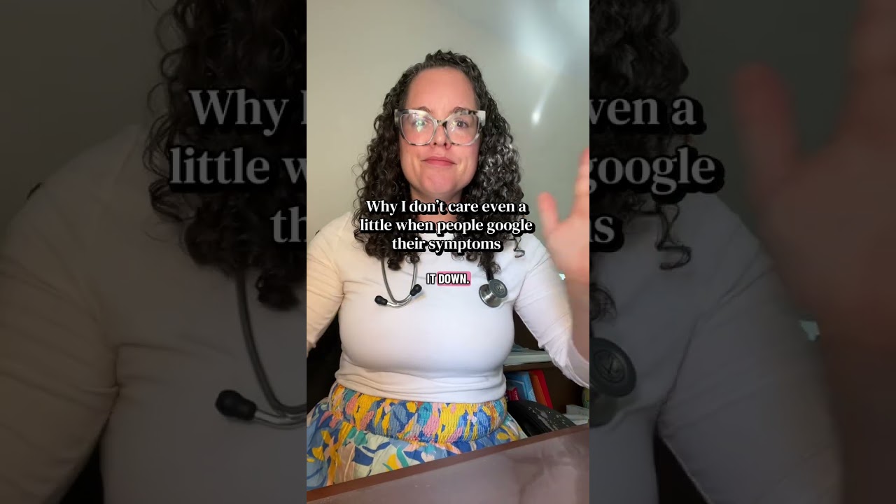 First of all I would also look up my symptoms on the internet