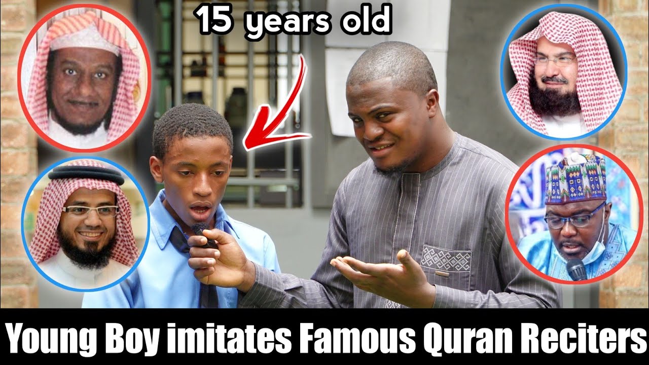 Incredible imitation Of 4 Famous Quran Reciters by 15 years old Boy