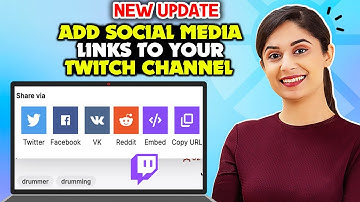 How To Add Social Media Links To Your Twitch Channel 2025 | Full Guide