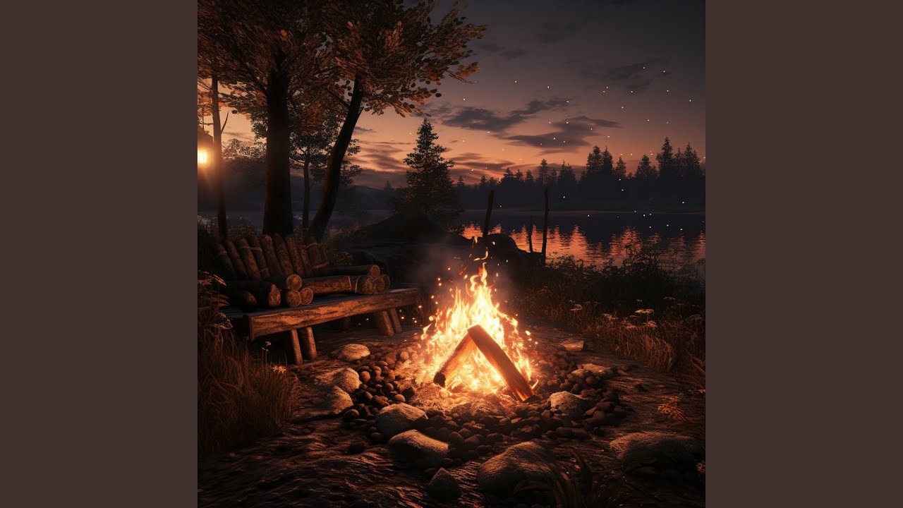 Inner Peace by the Warm Fire