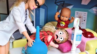 LIAR MAX AND ENEMA MASHKE🤣 Katya and Max a cheerful family collection of OLD episodes dolls DARINELK