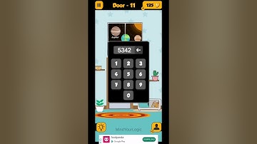 The 4 Digit Code Door 11,12,13,14,15 Answer and Detail Solution