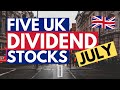 THESE 5 UK STOCKS ARE PAYING DIVIDENDS SOON!