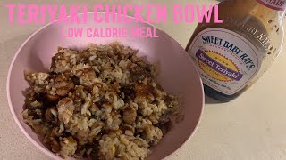 600 CALORIE TERIYAKI CHICKEN BOWL