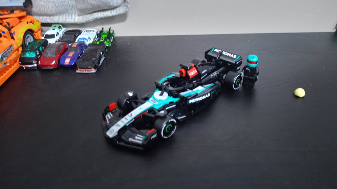 Lego speed champions formula 1 Mercedes AMG PETRONAS F1 Team w15 E performance seti kutu açılımı