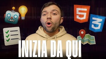 Come iniziare HTML e CSS nel 2025 DA ZERO ( RISORSE  + ROADMAP )