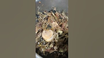 Ốc xào hoa chuối