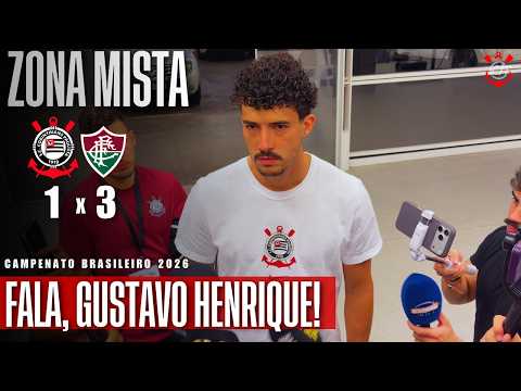 "NO BACKSTABBERS HERE": GUSTAVO HENRIQUE OPENS UP ABOUT CORINTHIANS' ENVIRONMENT AND BACKS DINIZ