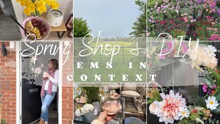 Spring Shop | DIY Wreath Vlog