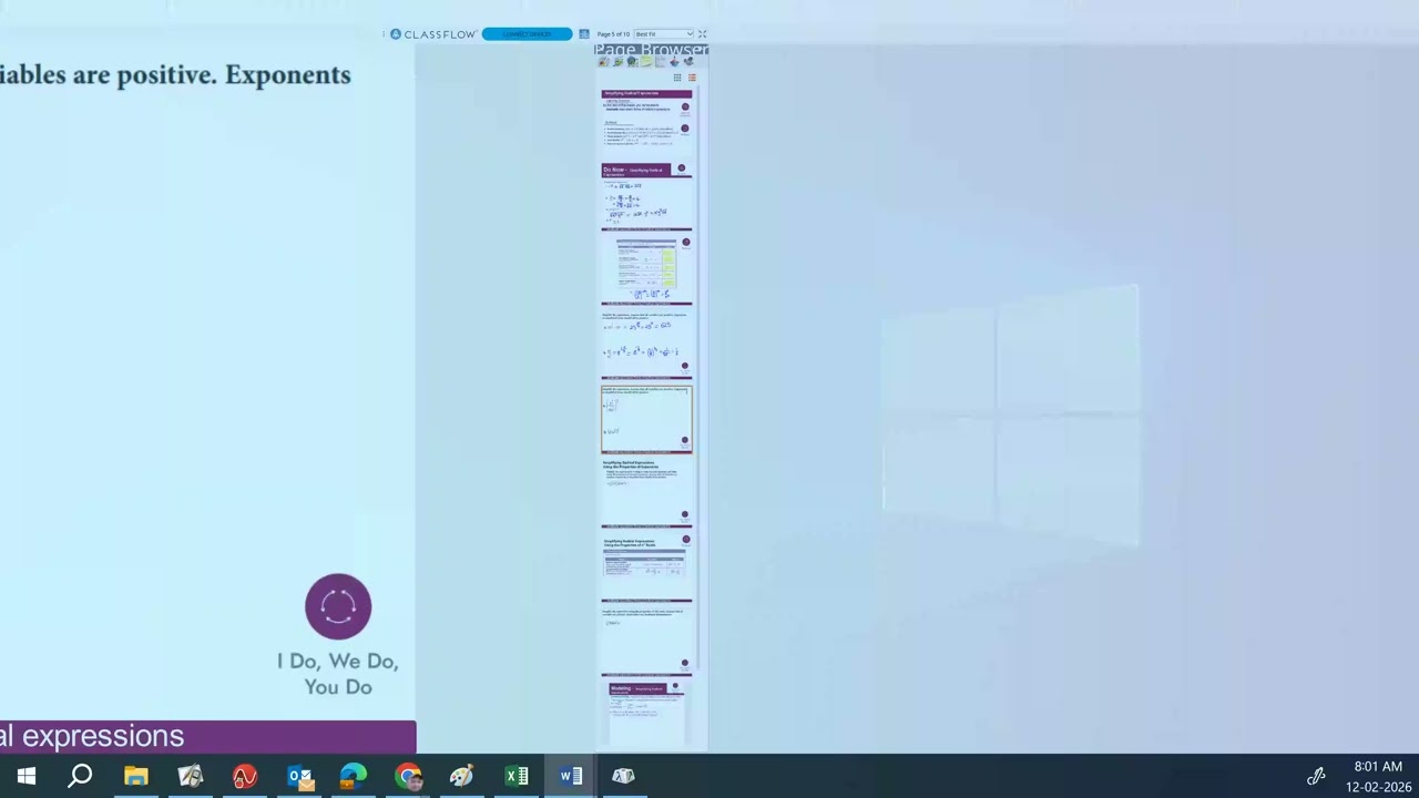 IM3 U5L5 -  Simplifying Radical Expressions