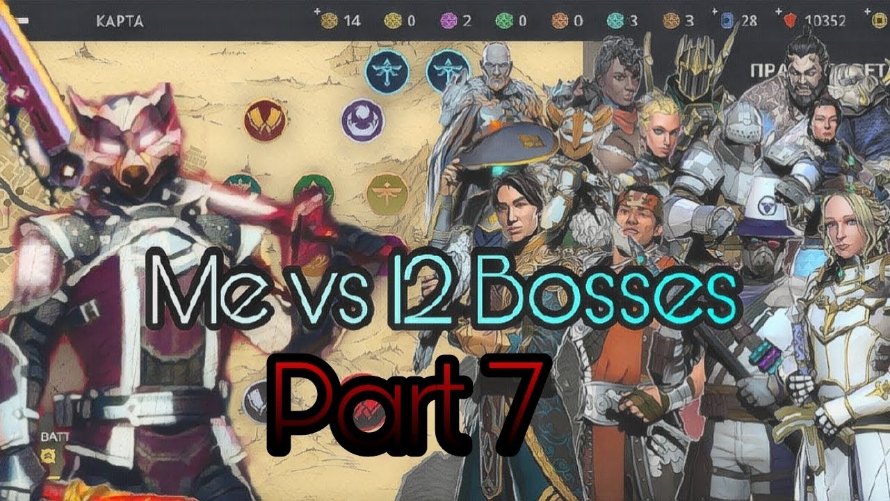 Me vs 3 Bosses Shadow Fight 3 [Part 7]