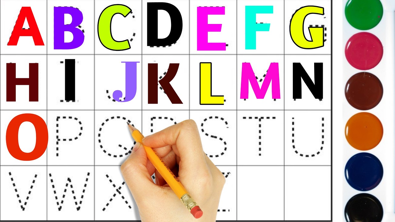 KIDS EDUCATION:- a b c d e f g h, abcd alphabets for kids - YouTube