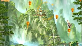 Kung Fu Panda World online kids Gameplay in Tigress Jump Game screenshot 5