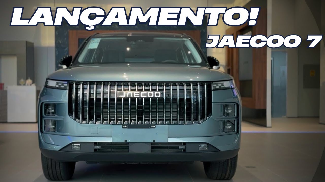 Novo Jaecoo 7 (339cv) em detalhes - Visual, sons, interior e exterior - Melhor carro chinês de 2025?