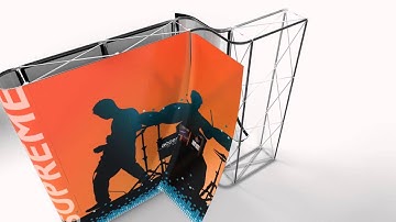 Supreme, the Portable Modular System for Trade Show Exhibits & Booths | Accenta Display