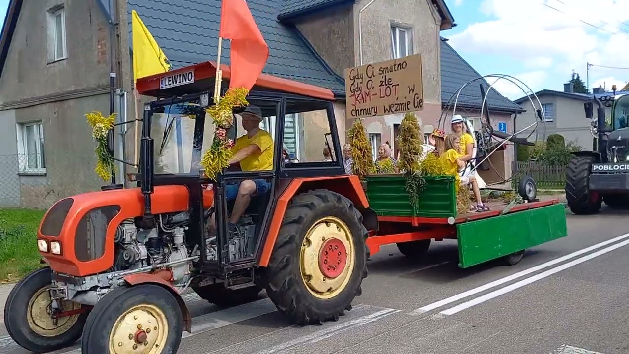 Korowód dożynkowy - Dożynki Gminne, Gmina Linia - 01.09.2024